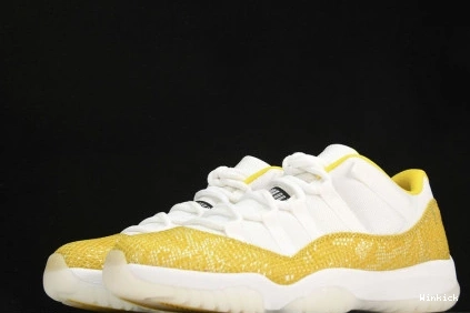 11 “Yellow Air Jordan AH7860-107 Low Snakeskin” 0901